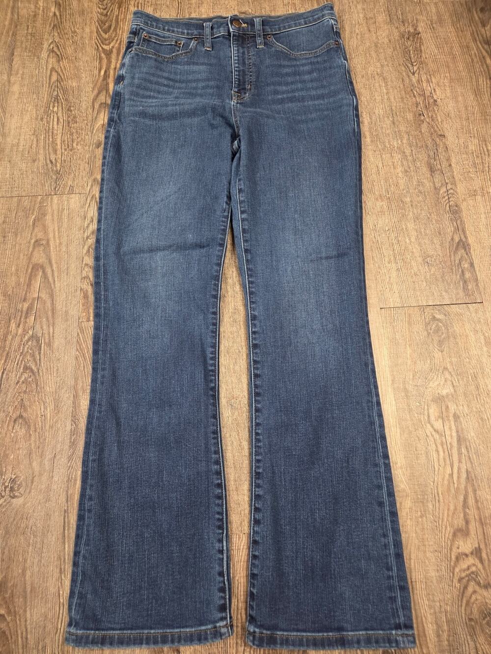 J. Crew High Rise Boot Bootcut Dark Wash Denim Jeans Women's Size 29